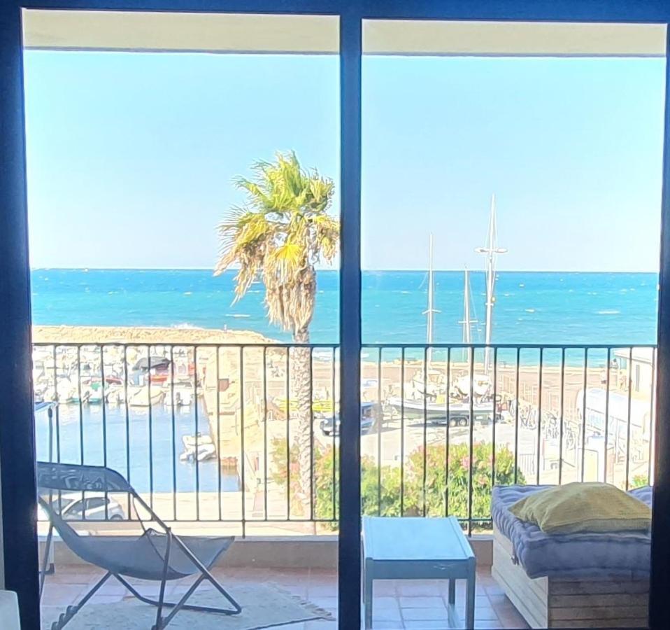 T2 Magnifique Vue Mer Panoramique Six-Fours-les-Plages Bagian luar foto